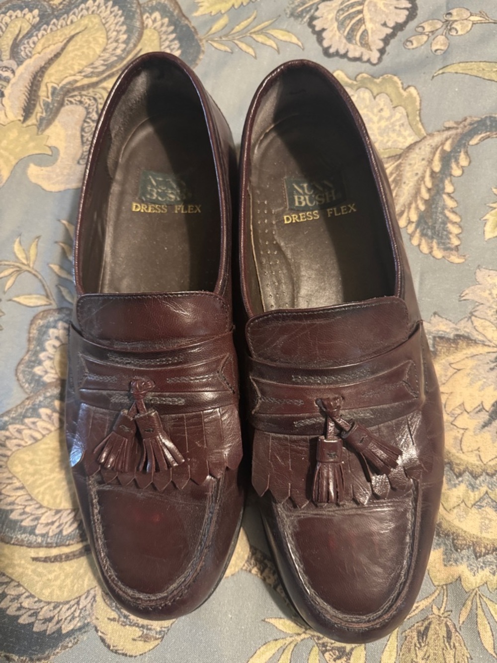 Nunn Bush Men’s Brown Tassel Kiltie Loafers